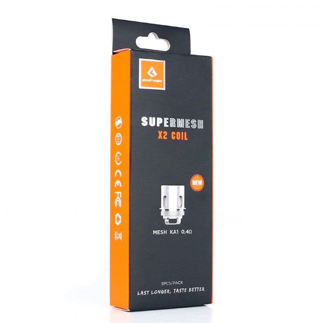 5Pcs/Pack Geek Vape Super Mesh X2 Coil New Version